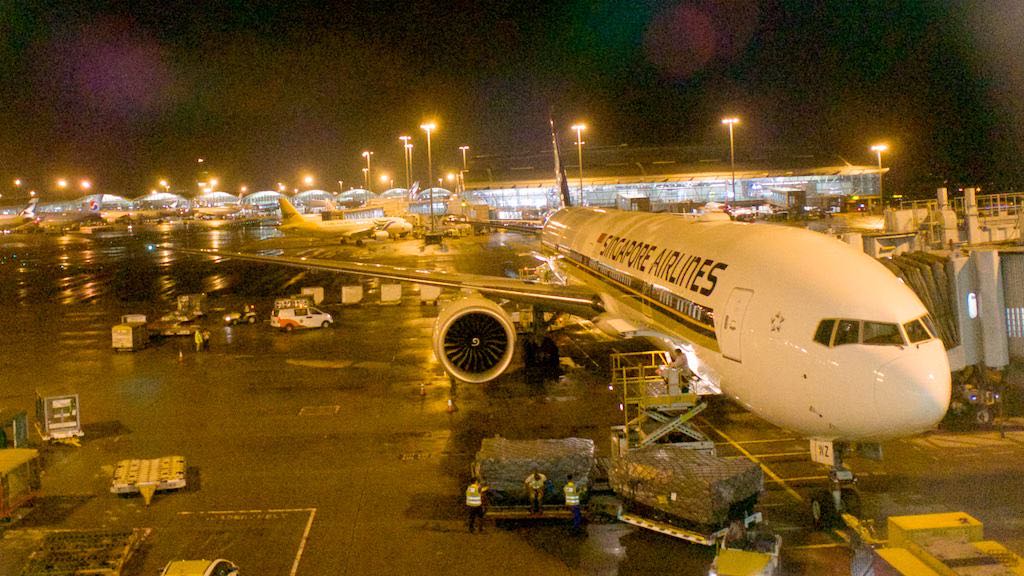 這一次執飛 SQ2 的新整修777-300ER