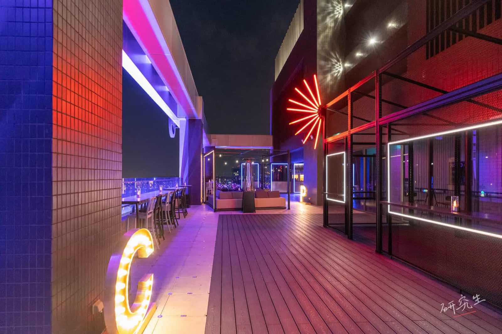 很不錯的 Rooftop Bar，感覺好像到了曼谷｜台中豐邑Moxy