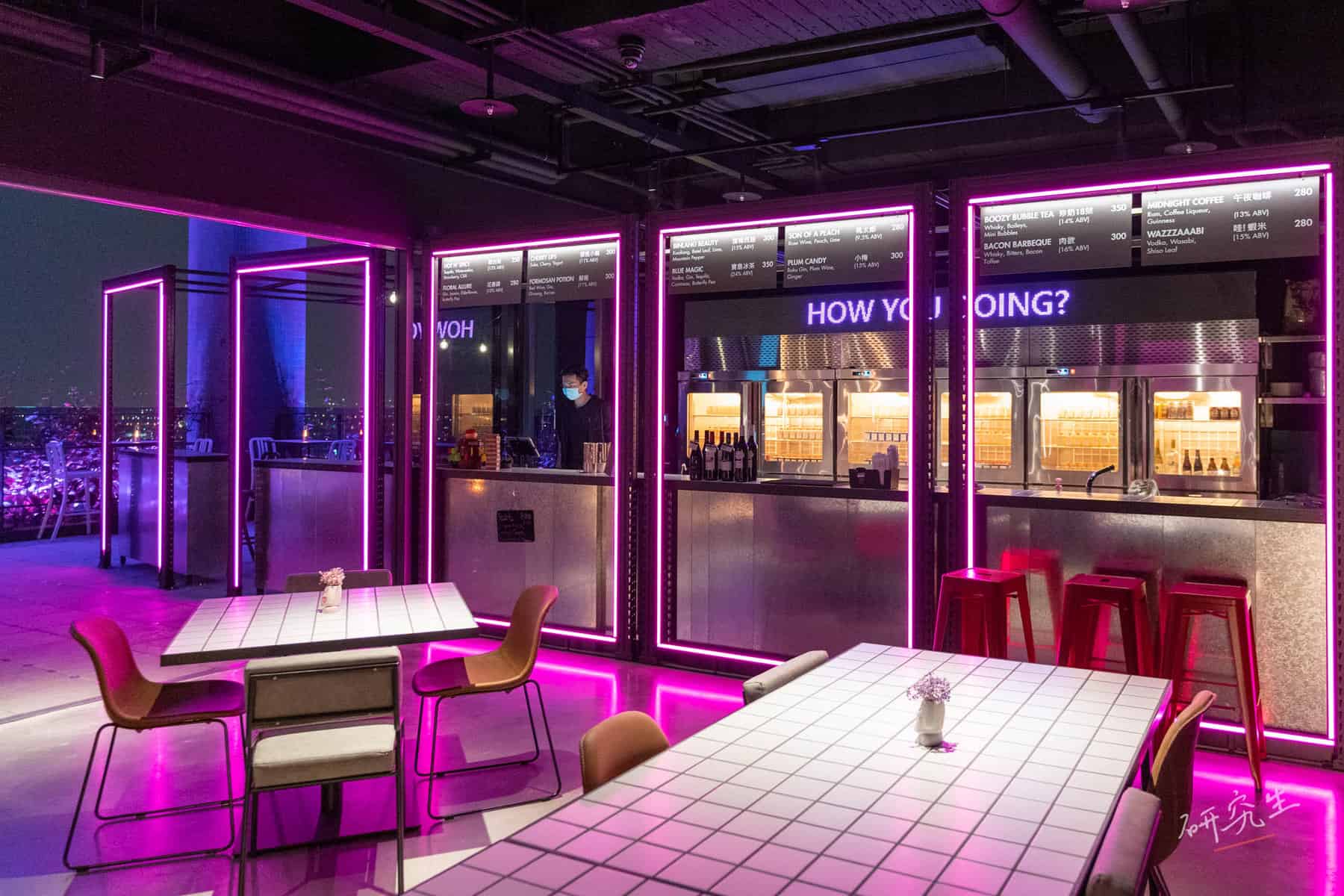 很不錯的 Rooftop Bar，感覺好像到了曼谷｜台中豐邑Moxy