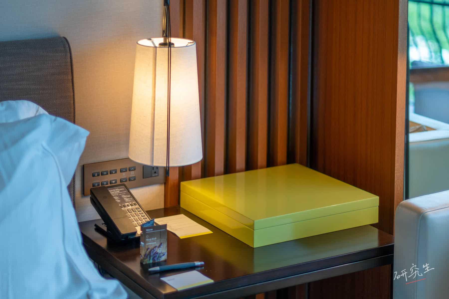 床頭櫃的擺設|大溪威斯汀 (Westin Tashee)