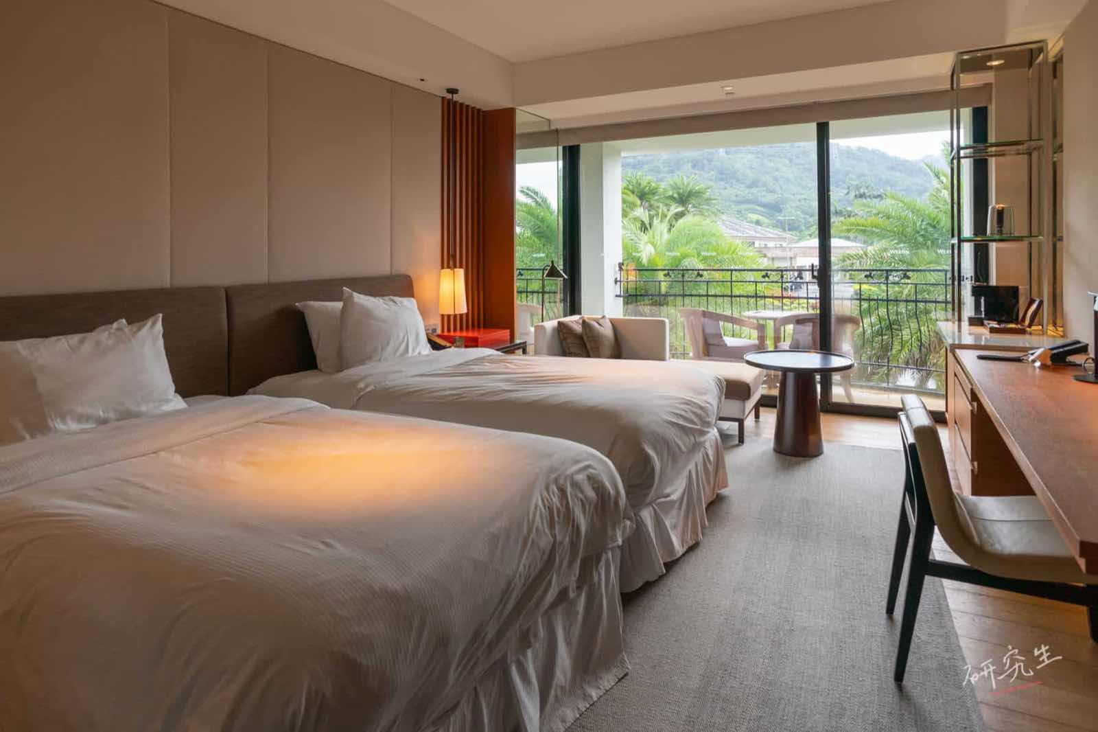 有個落地窗搭配小陽台,空間感都出來了|大溪威斯汀 (Westin Tashee)