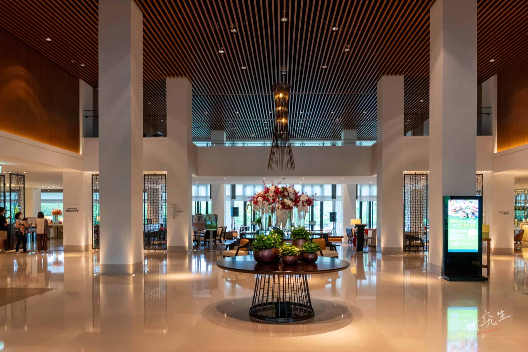 一進門的空間,好 Westin 啊|大溪威斯汀 (Westin Tashee)