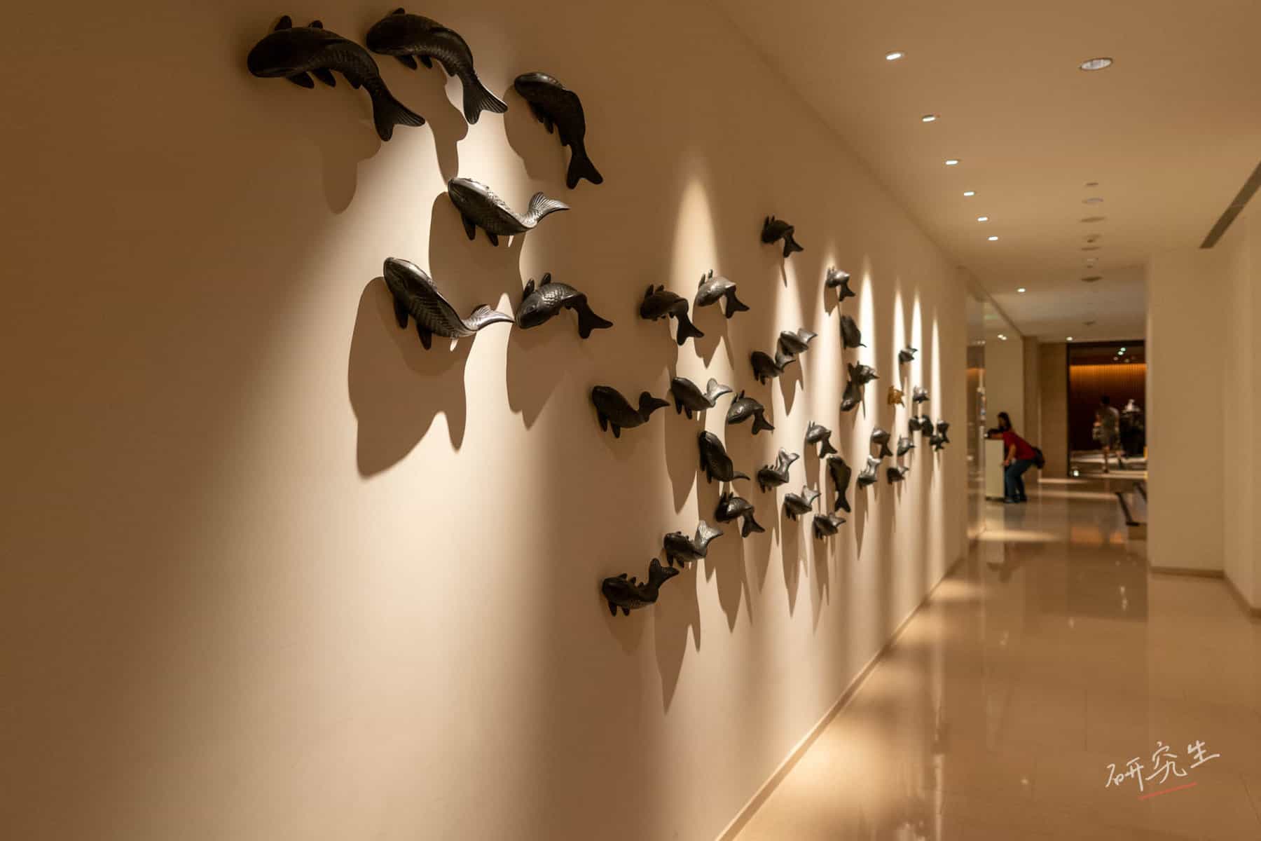 魚兒魚兒牆上爬|大溪威斯汀 (Westin Tashee)