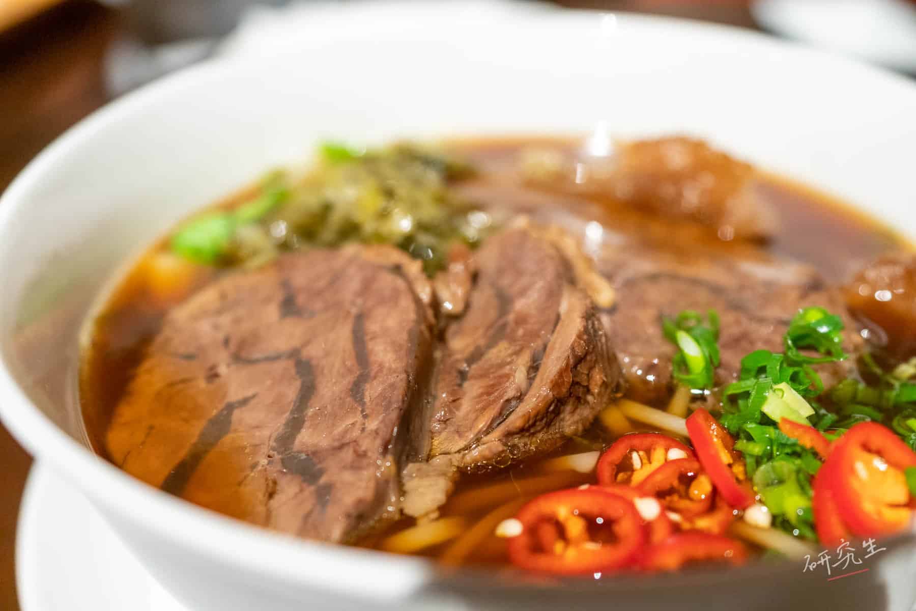 給牛肉麵一個特寫|大溪威斯汀 (Westin Tashee)